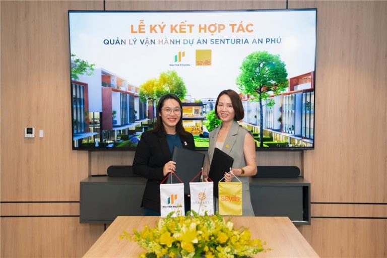 CHỦ ĐẦU TƯ SENTURIA AN PHÚ CHỈ ĐỊNH SAVILLS VIỆT NAM  LÀ ĐƠN VỊ QUẢN LÝ VẬN HÀNH DỰ ÁN